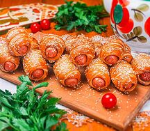 Сет Мини-сосиски в тесте