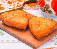 Жареный пирожок Картошка-сыр