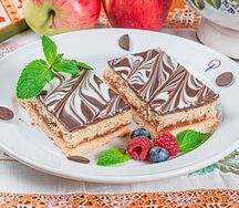 Школьное пирожное