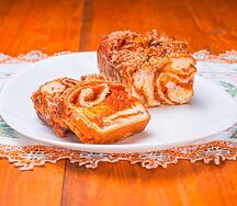 Рулет с курагой