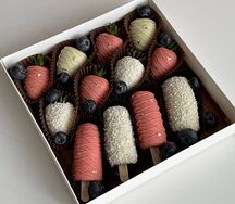 Набор Клубнично-банановый коктейль