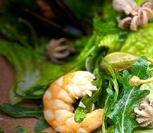 Салат с морепродуктами