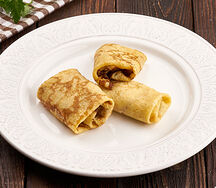 Блинчики с мясом