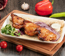 Шашлык из куриного бедра