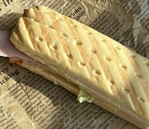 Панини с окороком в баварском соусе