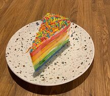Радужный торт