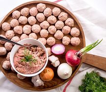 Фрикадельки мясные (заморозка)