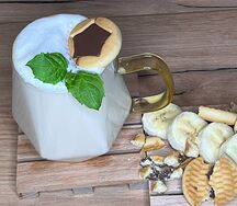 Капучино банановое печенье