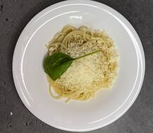 Спагетти с сыром