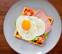 Вафельный завтрак