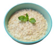 Овсяная каша на альтернативном молоке (кокос)