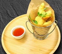 Креветка темпура с соусом свит чили