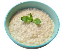 Каша овсяная на воде