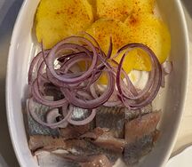 Селедка с картошкой 