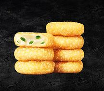 Сырные медальоны с халапеньо