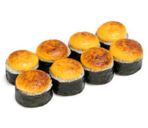 Запеченный острый с лососем