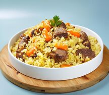 Плов узбекский из говядины