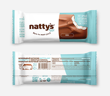 Шоколадный батончик Nattys&Go!® Coconattys с мякотью кокоса