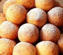 Творожные шарики с сахарной пудрой