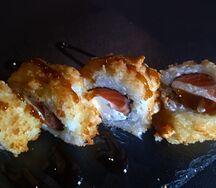 Темпура с лососем