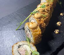 Темпура в жареном луке