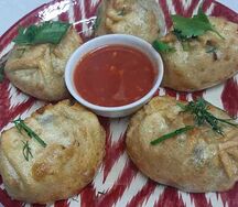 Манты жареные