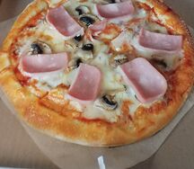 Пицца ветчина грибы