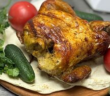 Куры гриль в арабском лаваше 