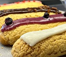 Эклер манго-маракуйя