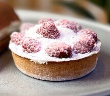 Тарталетка малиновая