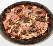 Пицца c грибами и ветчиной Блэк