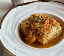Голубцы с альтернативным мясом