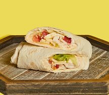 Сэндвич-ролл с курицей Цезарь