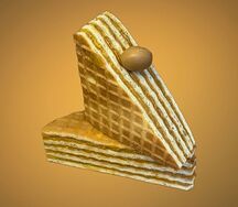 Вафля Карамель