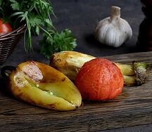 Овощи на мангале