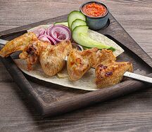 Шашлык из куриных крыльев