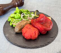Овощной шашлык