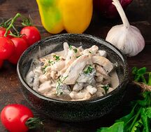 Курица в сливочном соусе