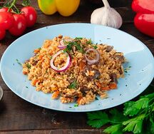 Плов из говядины