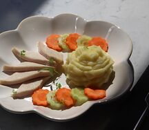 Картофельное пюре с индейкой