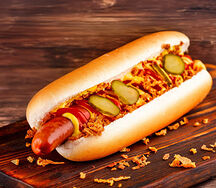 Хот-дог датский говяжий