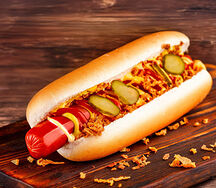  Хот-дог Датский куриный