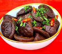 Маринованные грибочки шиитаке