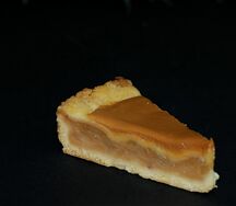 Пирог яблочно-карамельный