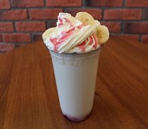 Милкшейк Малина-банан