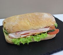 Чиабатта с беконом