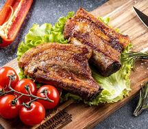 Шашлык из свиных ребер