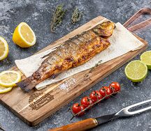 Сибас на углях