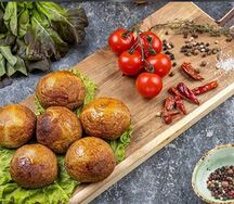 Грибы на углях