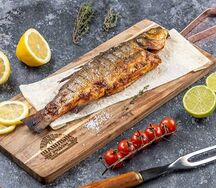 Форель на углях